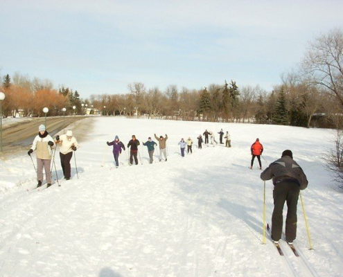Cross-country-skiing