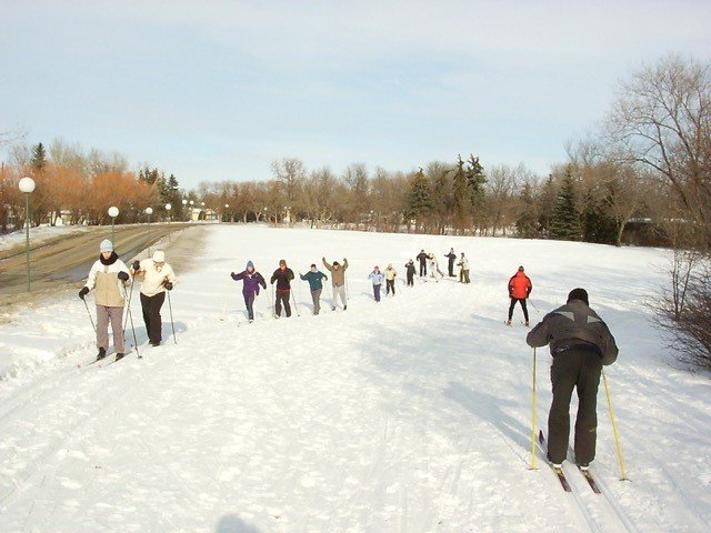 Cross-country-skiing