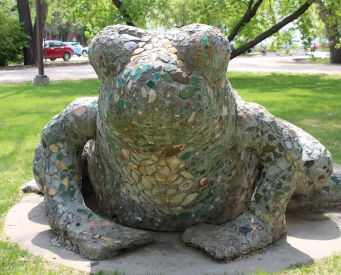 Frog Sculpture